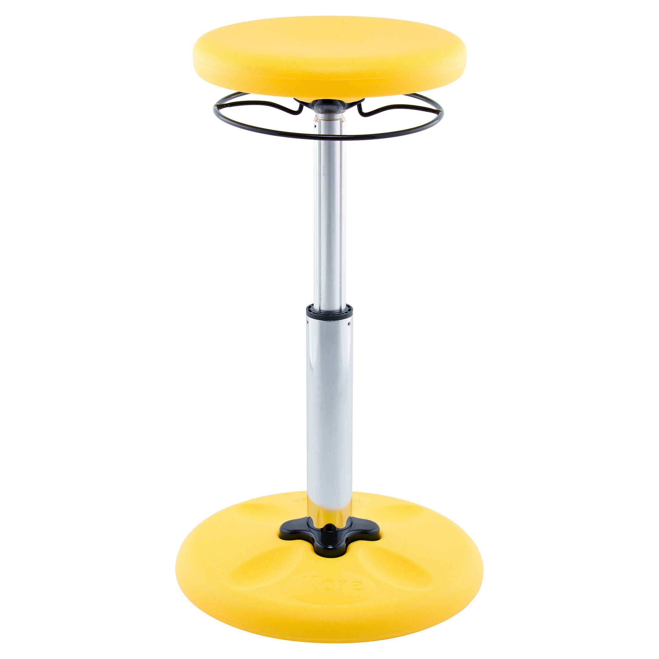 Kids Adjustable Tall Wobble Chair 16.5-24", Yellow