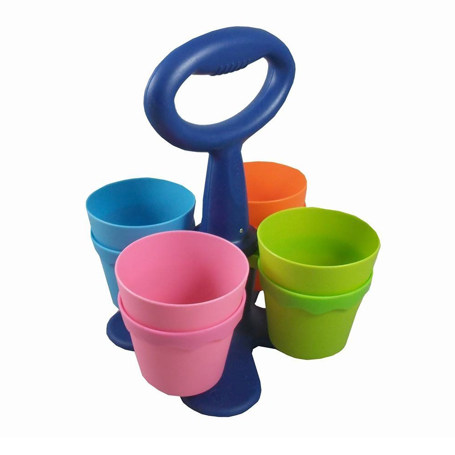 School Scissor Caddy, Blunt 5" Kids Scissors, Anti-Microbial Protection, 24 Scissors