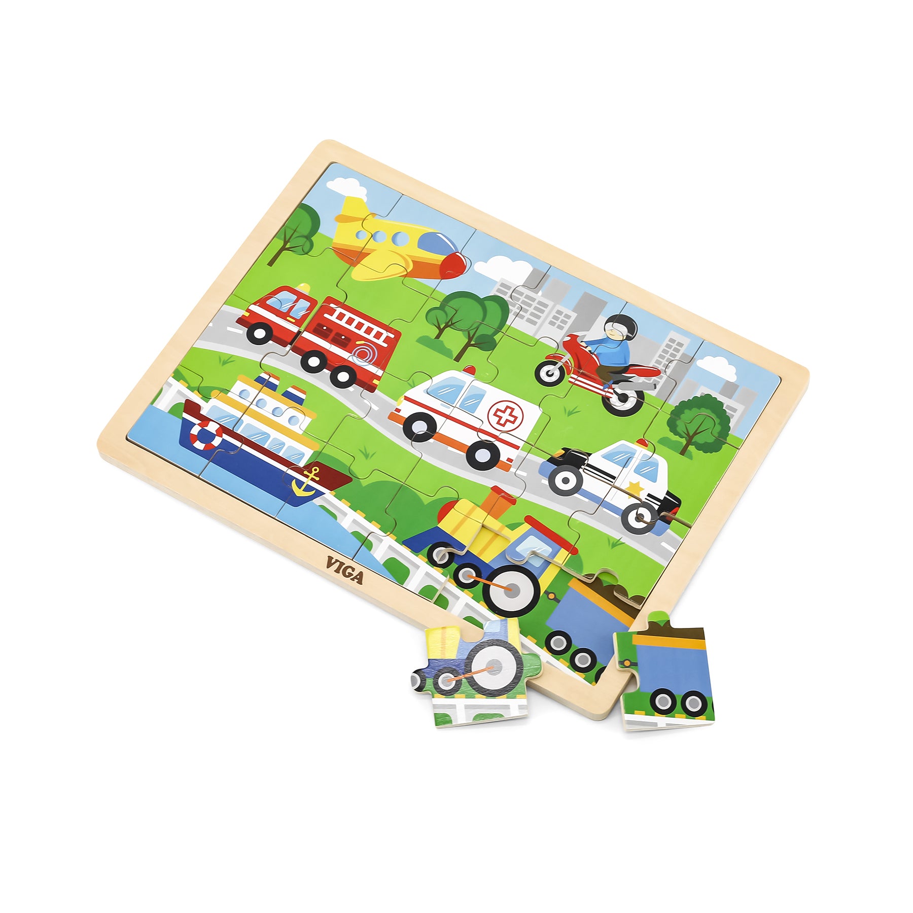Vehicles Classic Jigsaw Puzzle