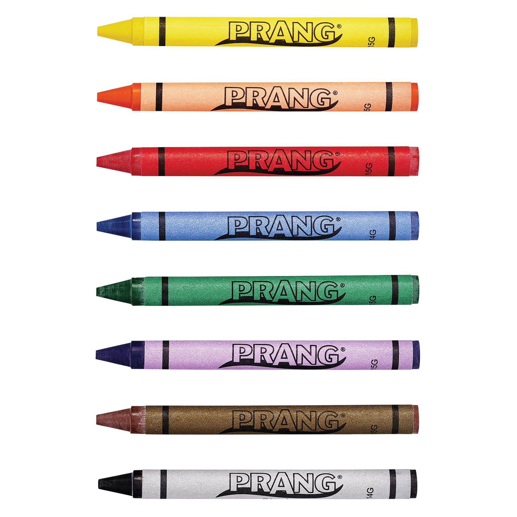 Crayons Master Pack, 8 Colors (100 Each), 800 Count