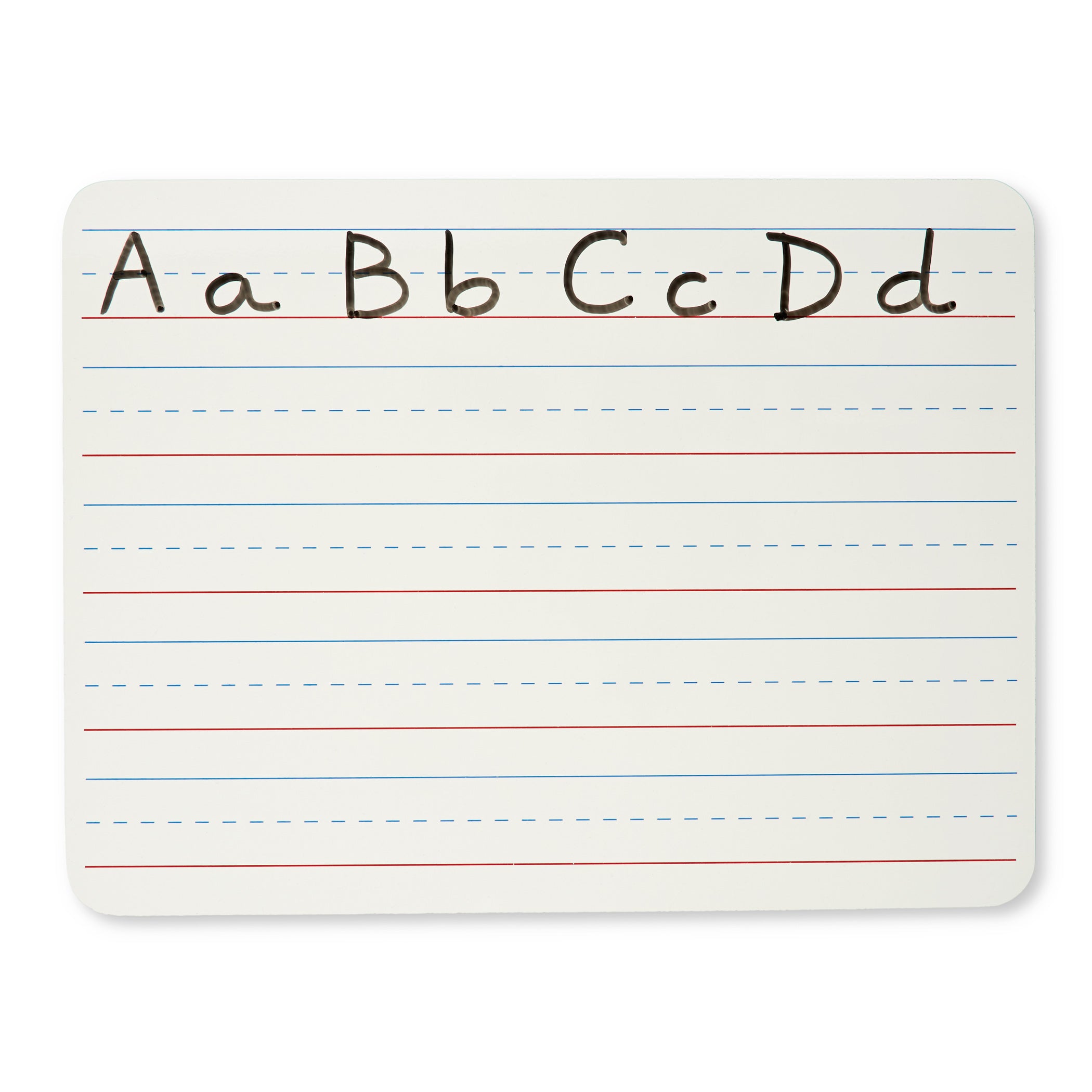 Dry Erase Board, One Sided, Lined, 9" x 12"