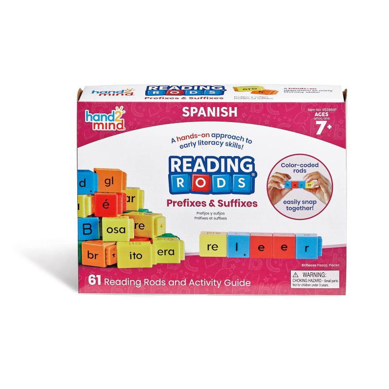 Reading Rods® (Spanish): Prefixes & Suffixes