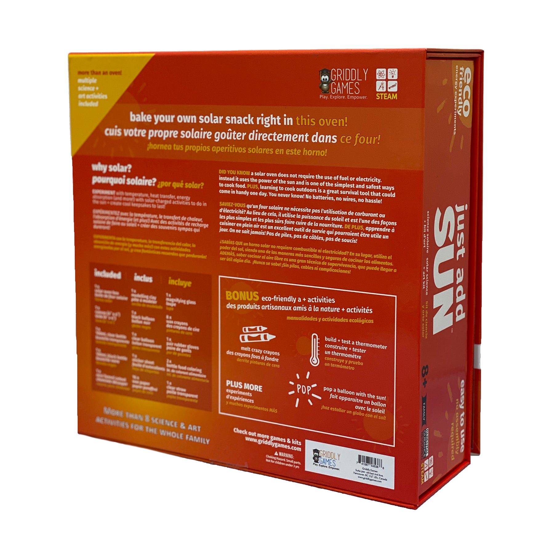 Just Add Sun™ Solar Science + Art Kit