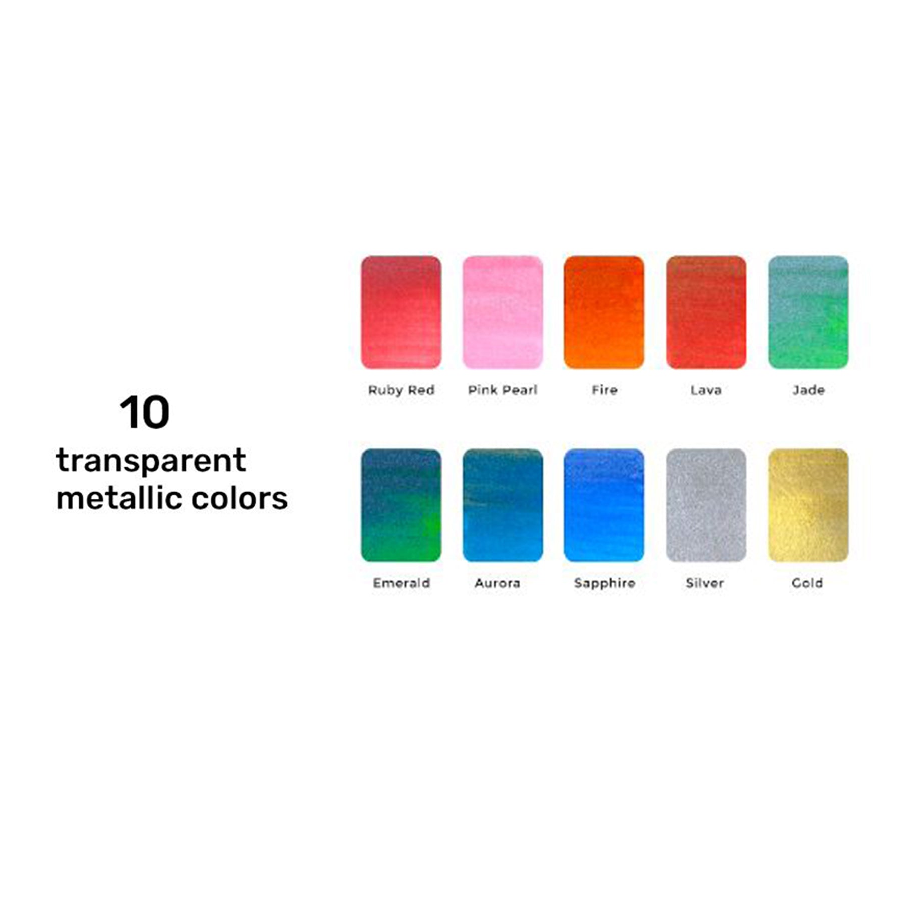 Viviva Colorsheets - Metallic Set