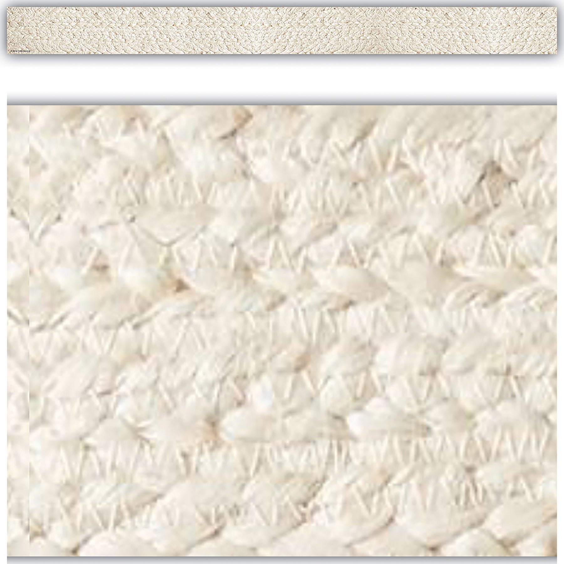 Everyone is Welcome Woven Straight Border Trim, 35 Feet