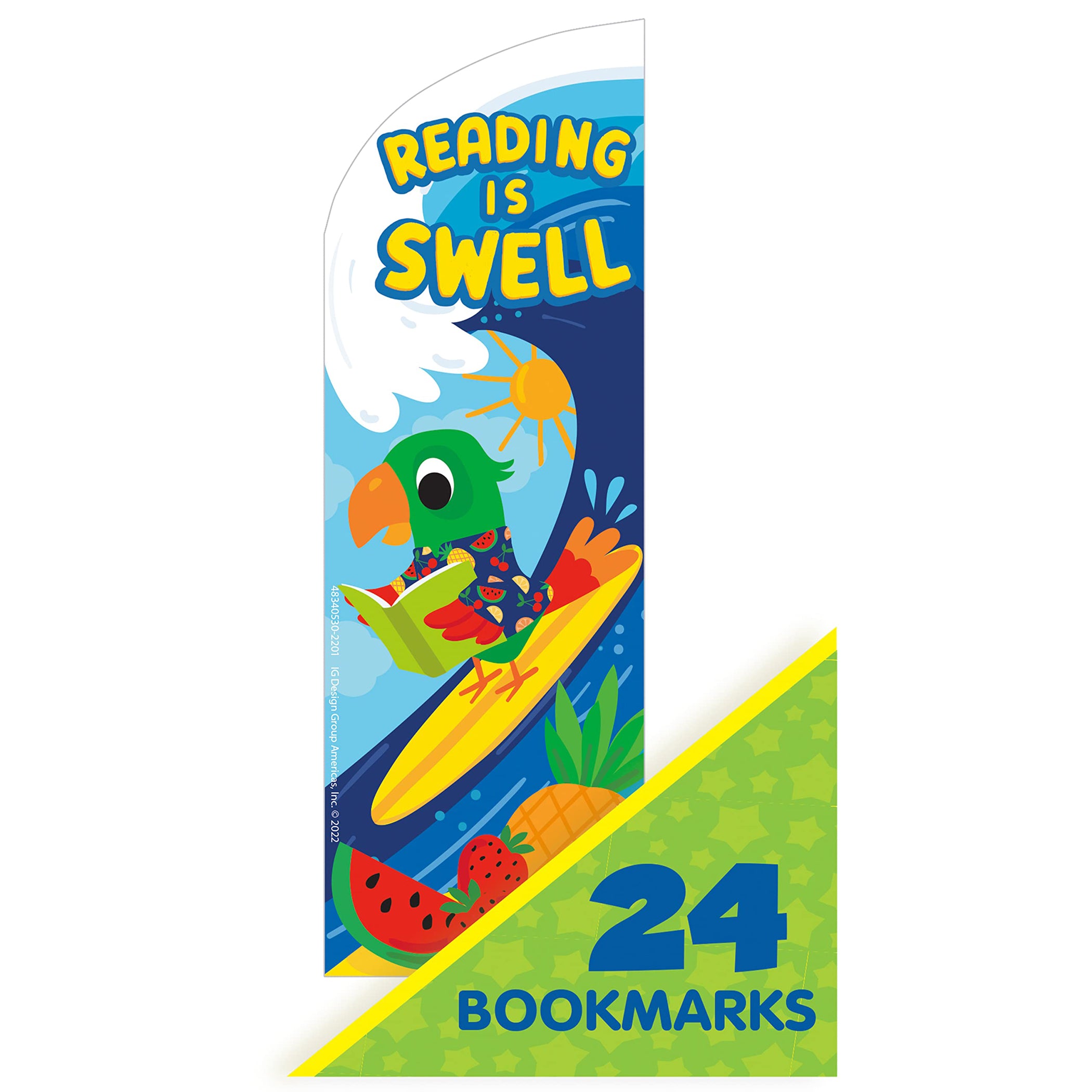 Reading Is Swell Fruit Punch Scented Bookmarks, Pack of 24