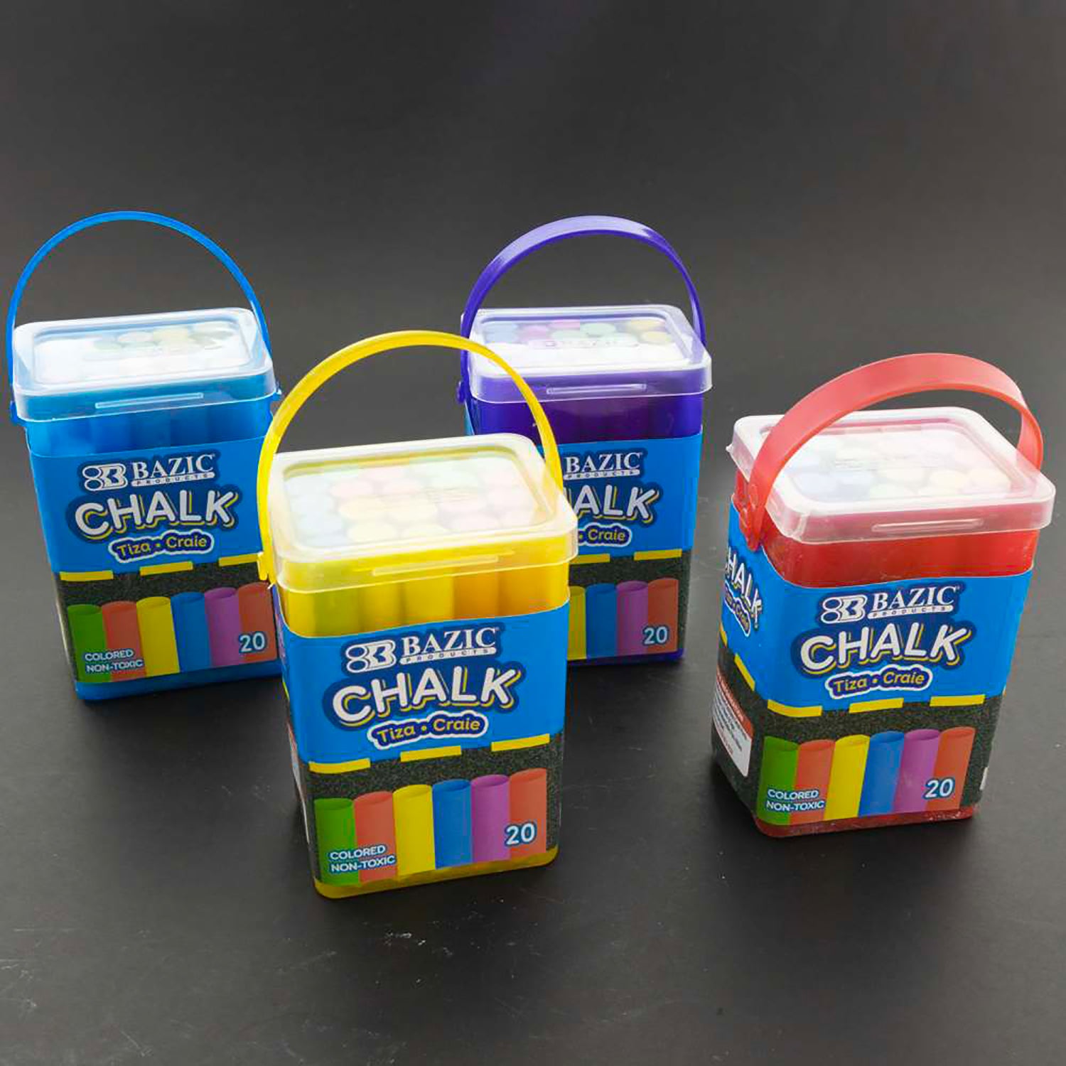Color Chalk, 20/Bucket