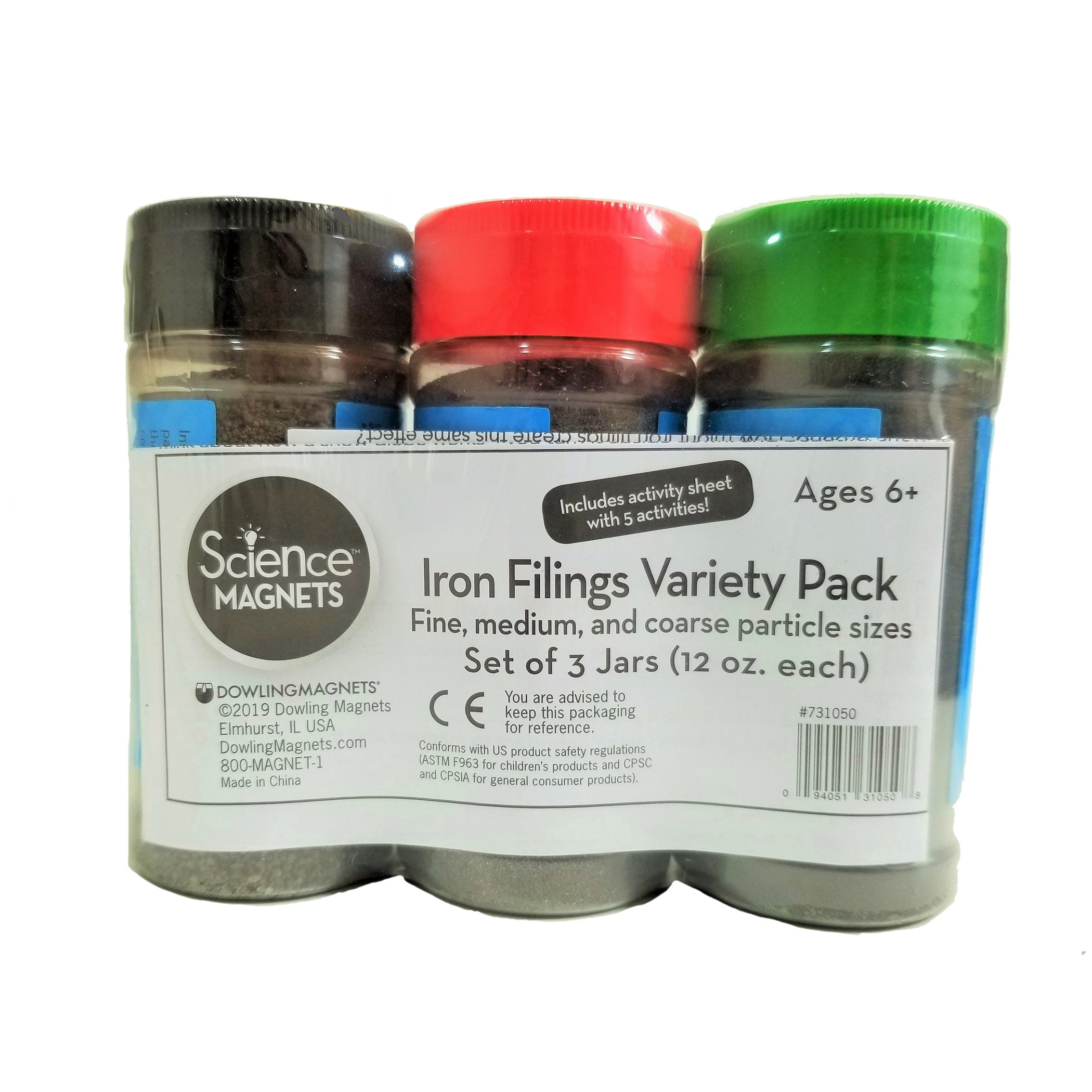 Iron Filings Variety, Pack of 3