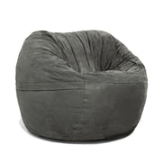 Jaxx Saxx 3 Foot Bean Bag Chair with Removable Cover, Charcoal