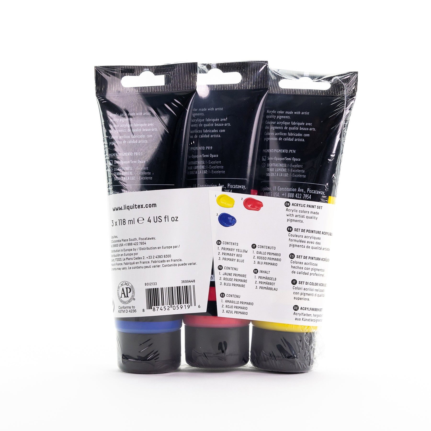 LQ BASICS 118ml tube - Primary - TRIPLE PACK (see notes)