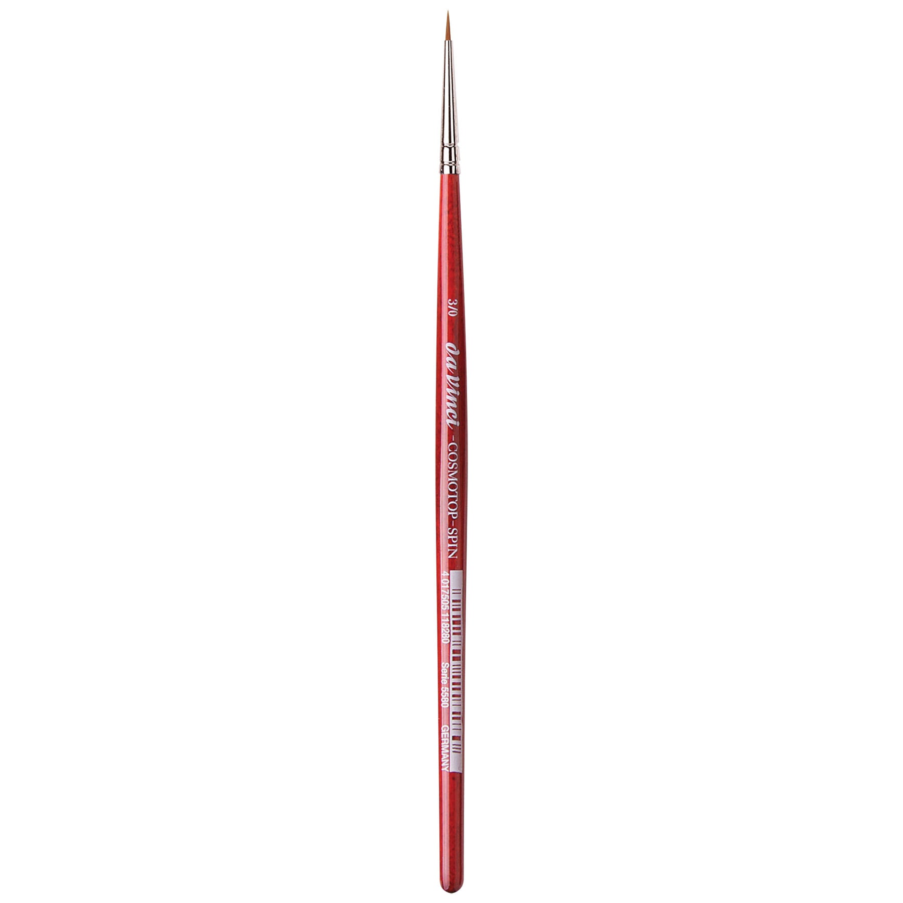 COSMOTOP-SPIN Silkpainting Brush, Synthetic, Watercolor, Round, Size -3