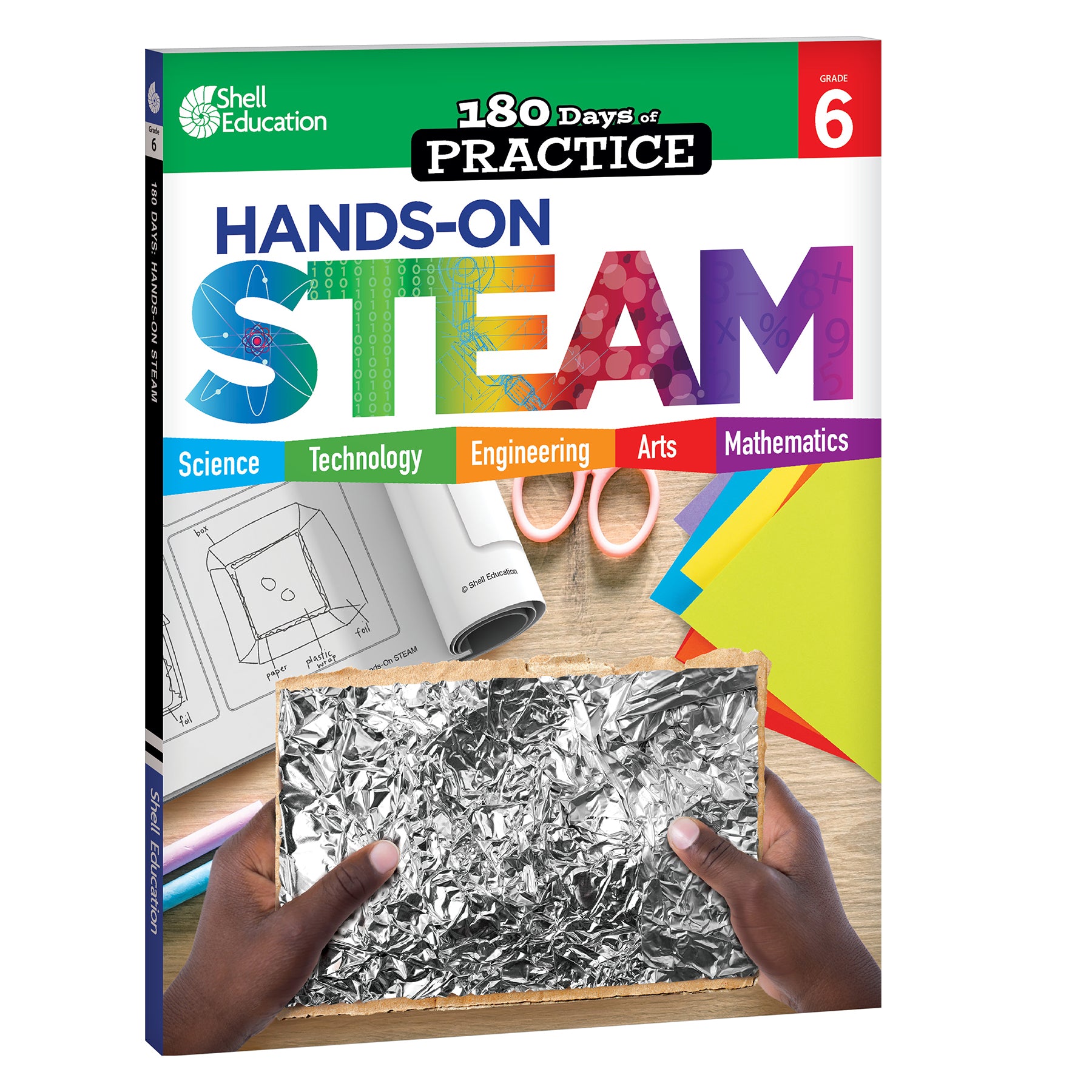 180 Days STEAM, Science, & Math Grade 6: 3-Book Set