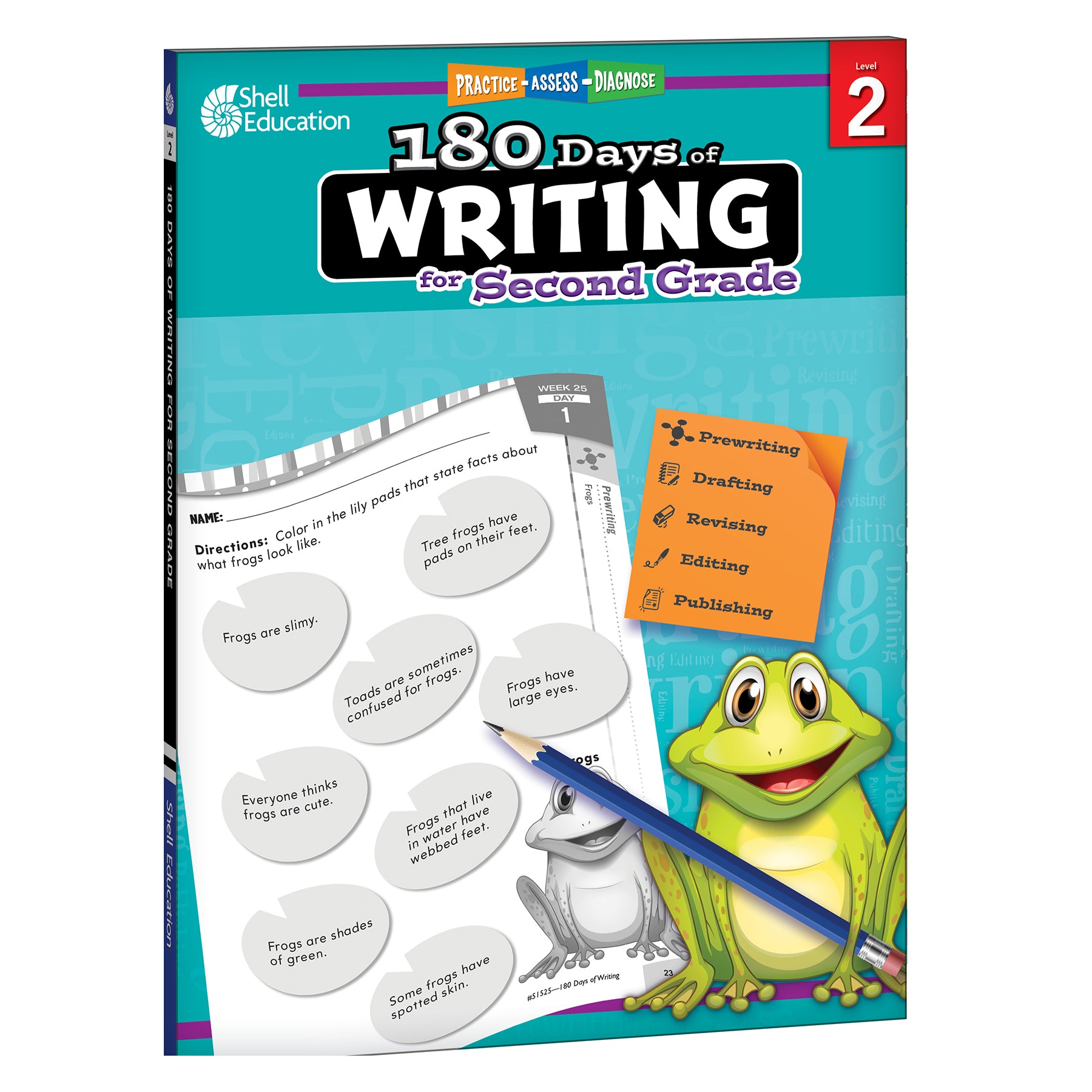 180 Days Writing, Spelling, & Printing Grade 2: 3-Book Set