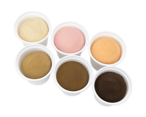 Multicultural Dazzlin' Dough - 5 lb each of 6 colors