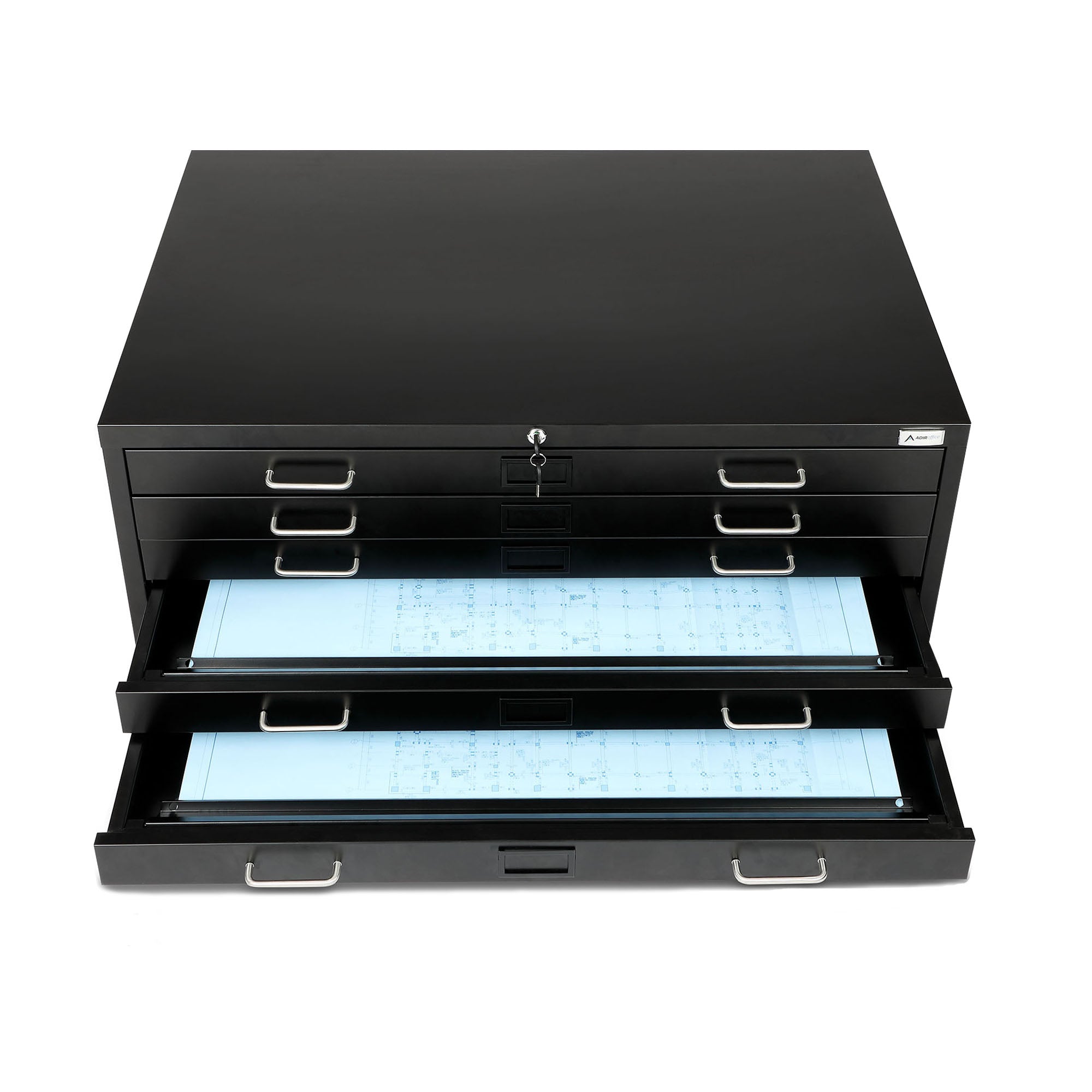 5 Drawer Blueprint File Cabinet for 30 x 42 Sheets