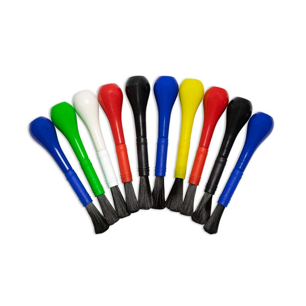 10 Pack Easy-Grip Paint Brushes (ARM-015)