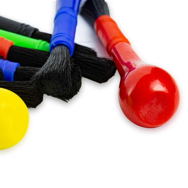 10 Pack Easy-Grip Paint Brushes (ARM-015)