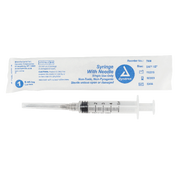 Syringe - Non-Safety with Needle - Luer Lock, 22G, 1.5" Needle, 5 cc - 100 per box / 4 boxes per case