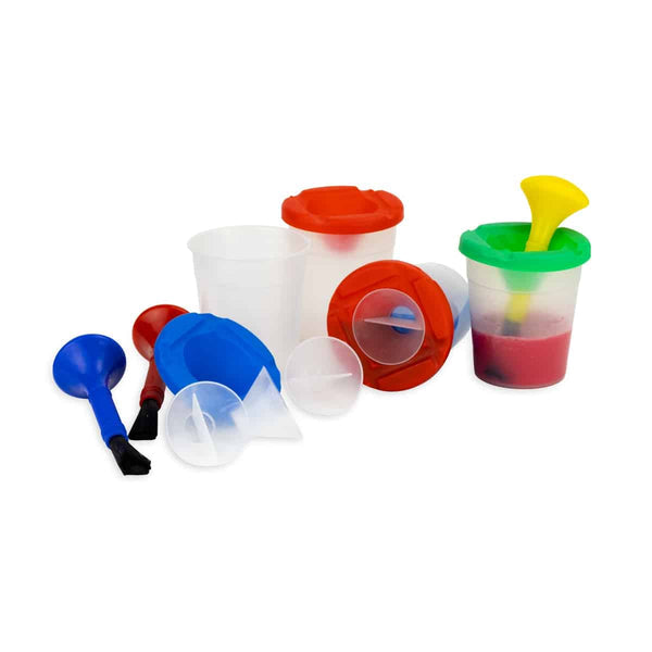 10 Non-Spill Paint Pots (ARM-096)