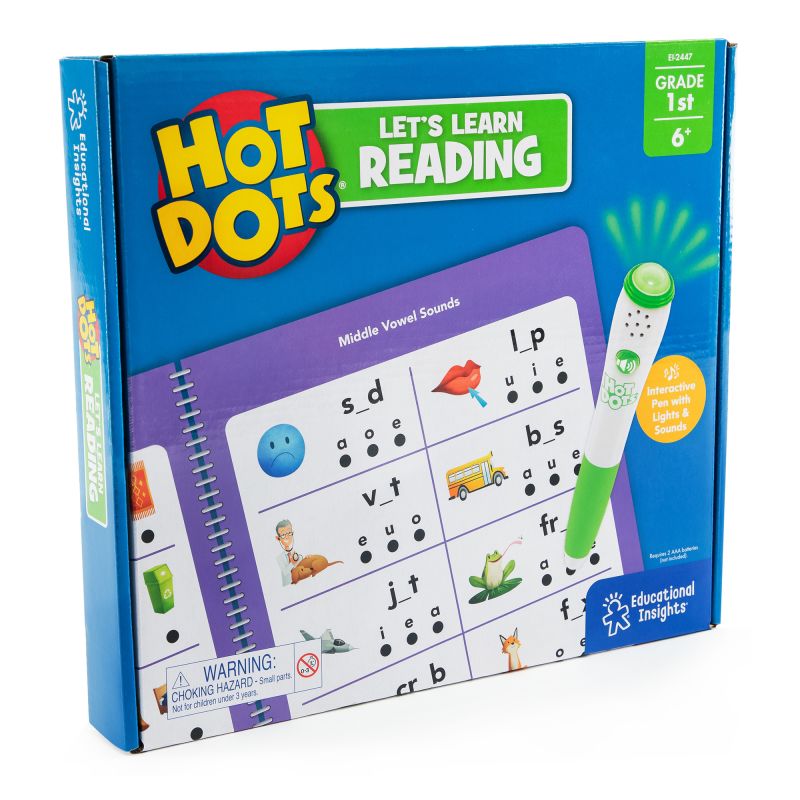 Hot Dots Let's Learn Reading - 1st Grade