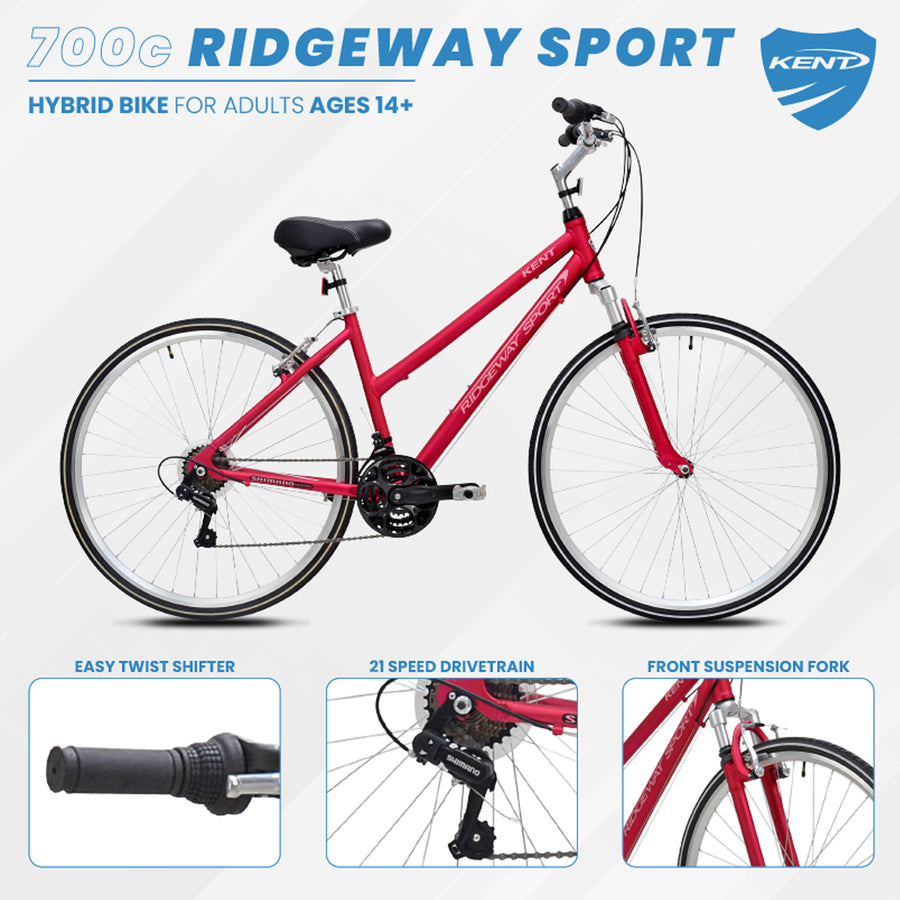 700c Ridgeway Sport,Red