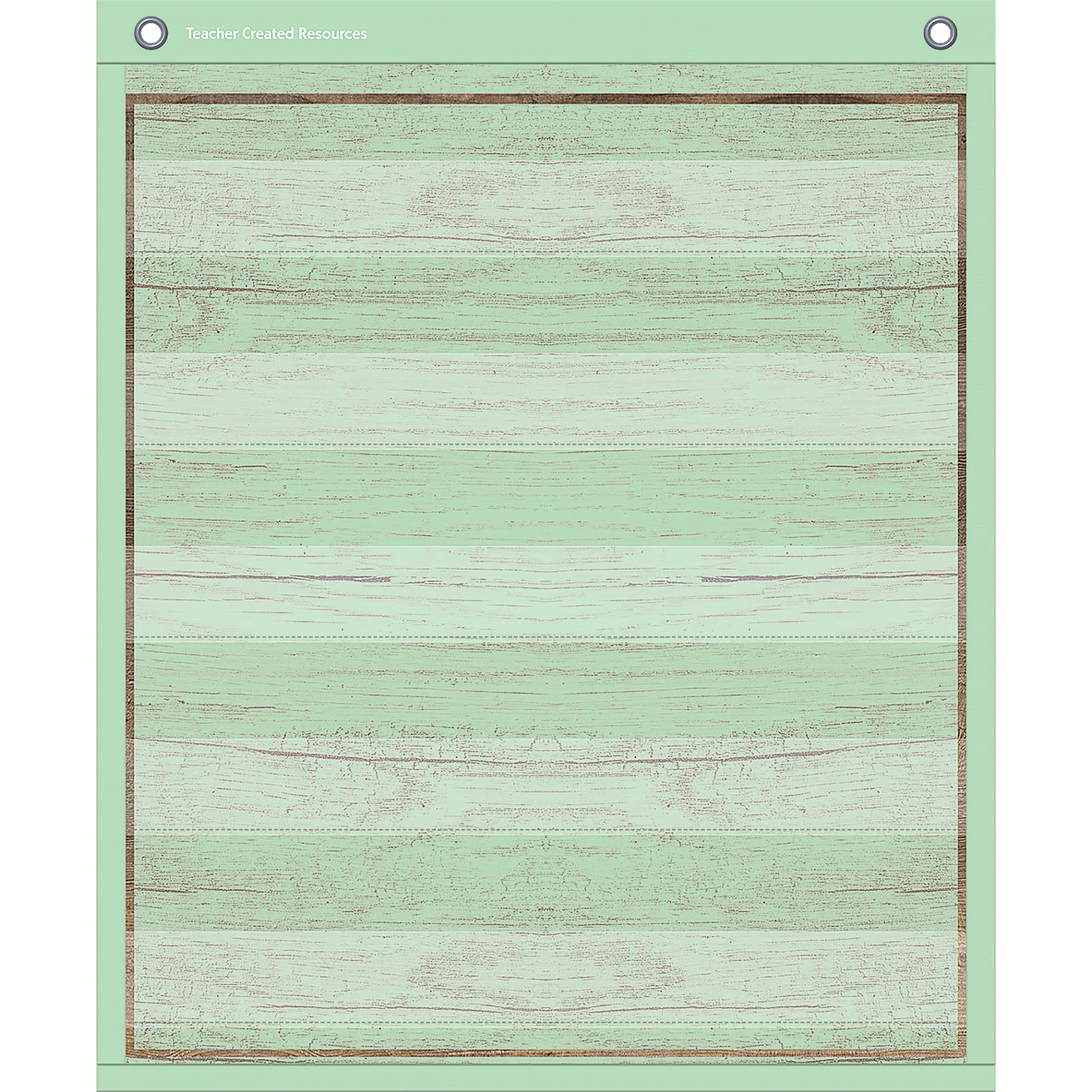 Painted Wood Magnetic Mini Pocket Charts (14" x 17")