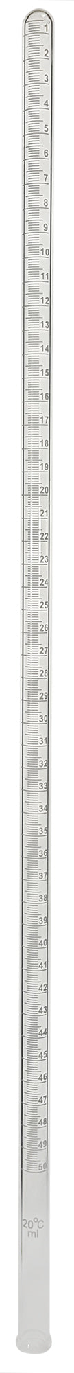 Gas Measuring Tube, Graduated, 50ml, Case of 100