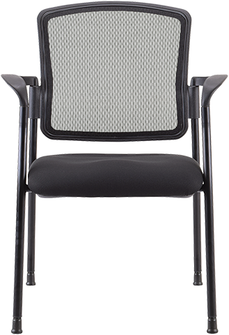 Dakota 2 Chair, With Arms - Dove Black