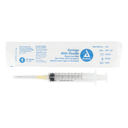 Syringe - Non-Safety with Needle - Luer Lock, 20G, 1.5" Needle, 10 cc - 100 per box / 4 boxes per case
