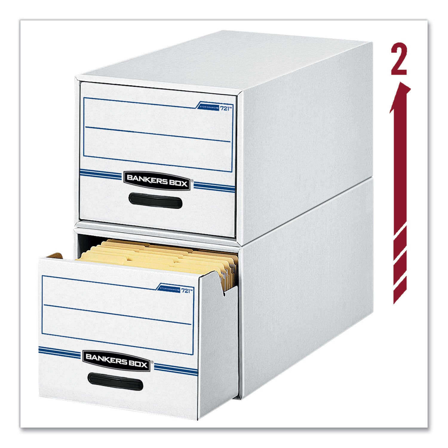 Internal Dimensions: 15.50" Width x 23.25" Depth x 10.38" Height - External Dimensions: 16.8" Width x 25.5" Depth x 11.5" Height - Media Size Supported: Legal - Light Duty - Stackable - Corrugated Paper - White, Blue - For File - Recycled - 6 / Carton