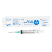 Syringe - Non-Safety with Needle - Luer Lock, 21G, 1" Needle, 10 cc - 100 per box / 4 boxes per case
