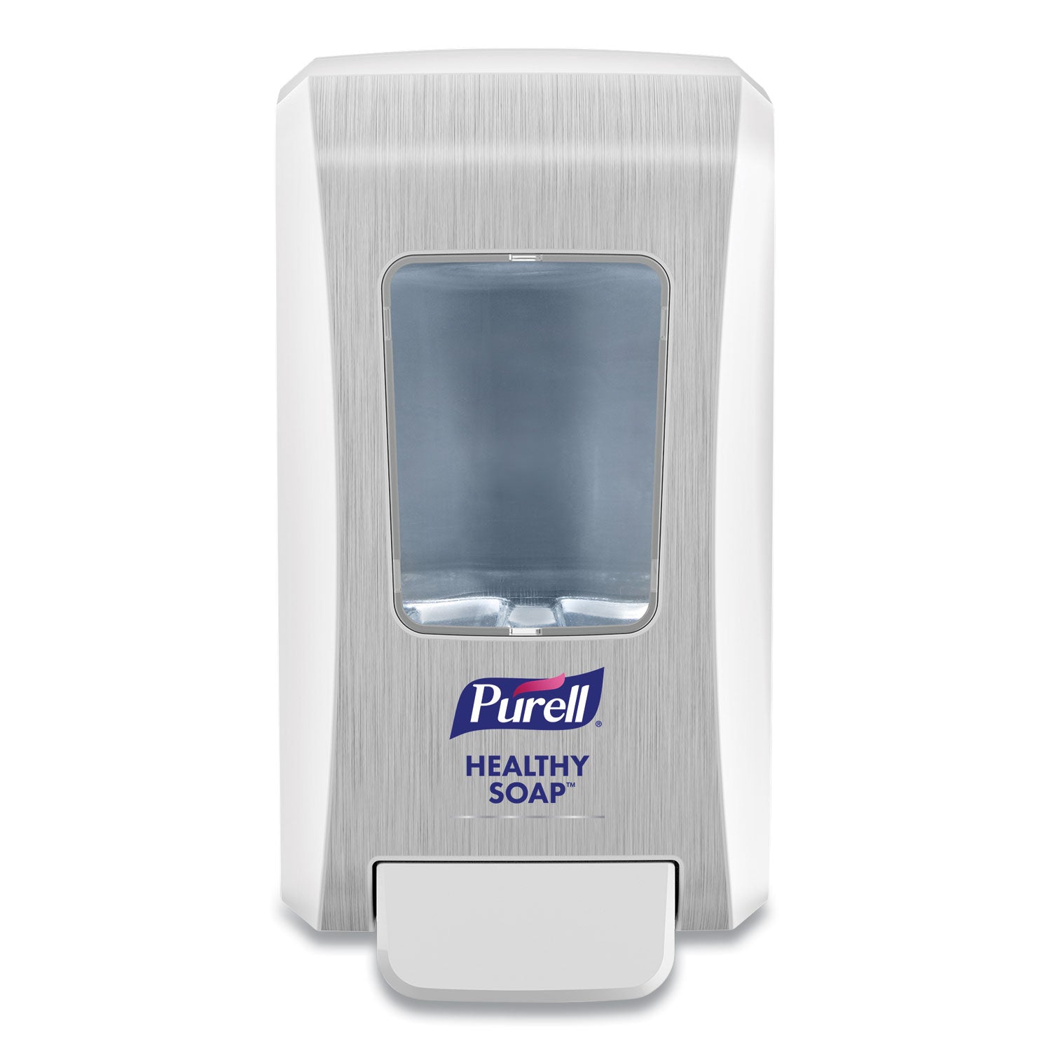 PURELL&reg; FMX-20 Foam Soap Dispenser - Manual - 2.11 quart Capacity - Site Window, Locking Mechanism, Durable, Wall Mountable, Rugged - White - 6 / Carton