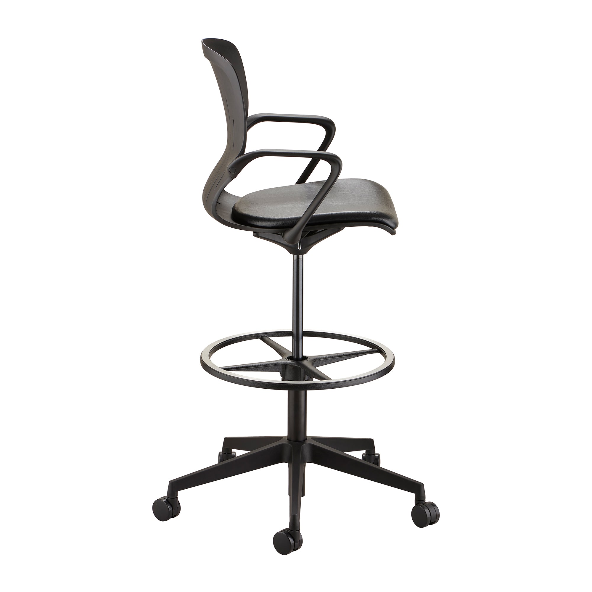 Shell Ext Hgt Task Chair Black