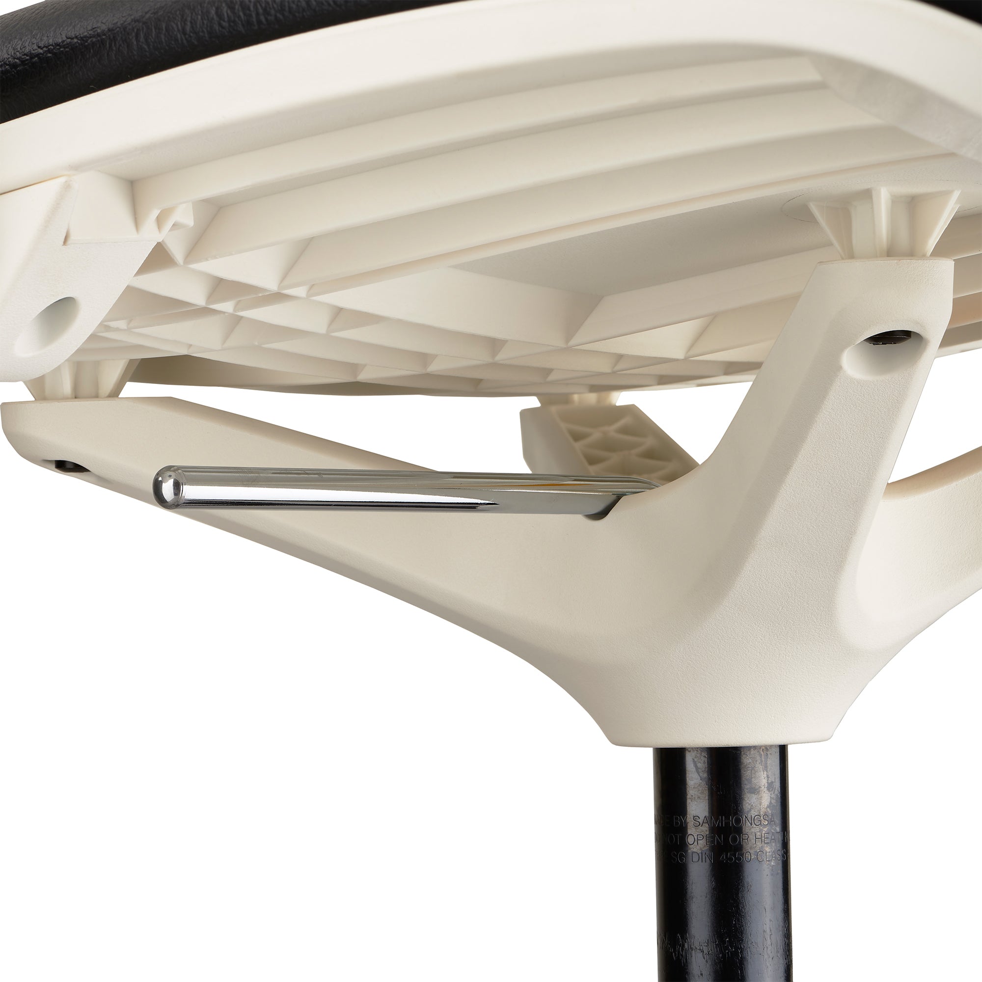 Shell Ext Hgt Task Chair White