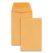 Coin - #1 - 2 1/4" Width x 3 1/2" Length - 24 lb - Gummed - Brown Kraft - 500 / Box