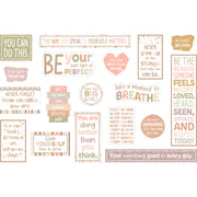Terrazzo Tones Mini Bulletin Board Set, 18 Pieces