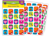 Jesus Loves You Stickers