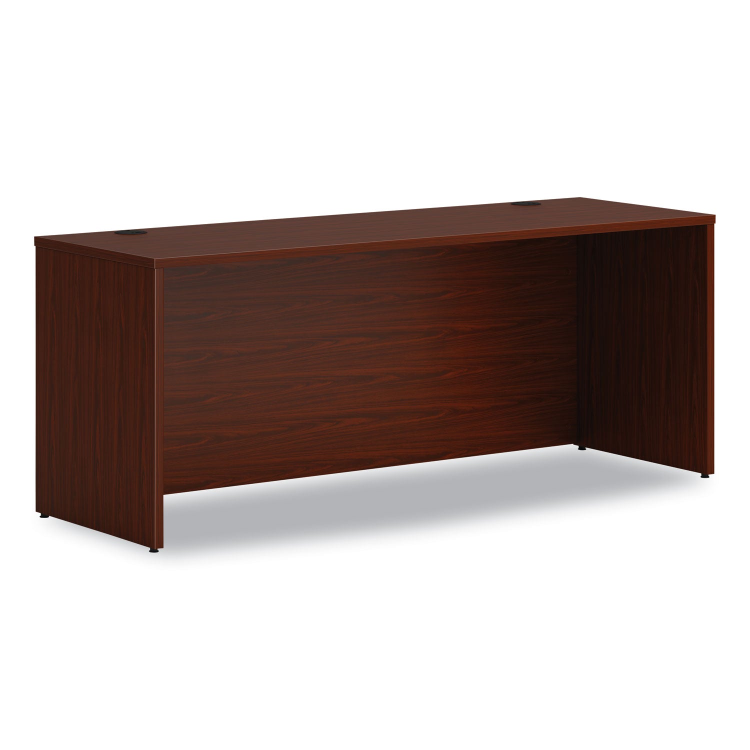 HON Mod HLPLCS7224 Credenza Shell, Traditional Mahogany Finish, 29" H x 72" W x 24" D, 1 Each