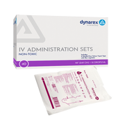 IV Administration Set - 10 Drops/mL, 98", 2 Needle-free, Y Port Flow Reg, 40 per Box