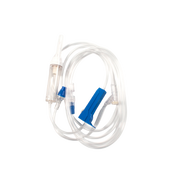 IV Administration Set - 10 Drops/mL, 83", 1 Needleless Port, 1 Inje, 50 per Box