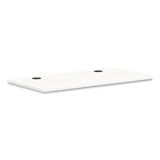 HON Mod HLPLRW4824 Work Surface, 48" x 24", Simply White, 1 Each