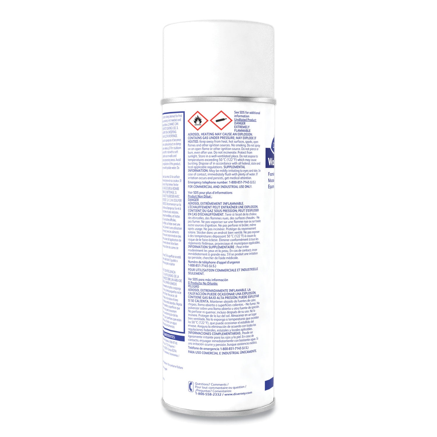 Ready-To-Use - 20 oz (1.25 lb) - Floral, Cherry Scent - Scrub-free, Color-free - Yellow - 12 / Carton