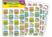 God is Great Stickers