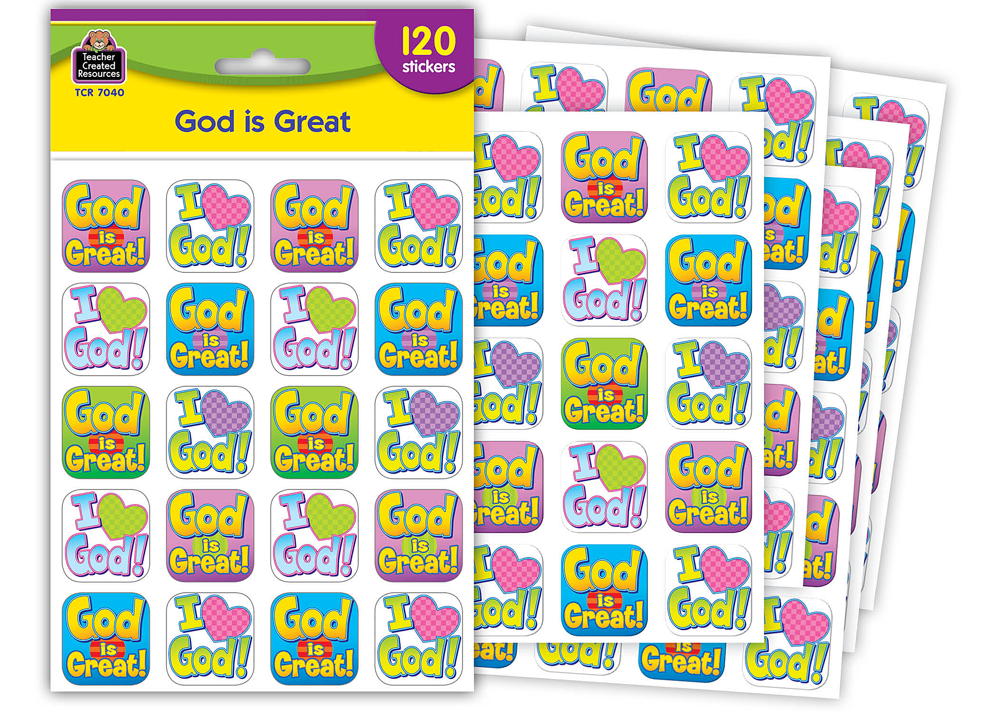 God is Great Stickers
