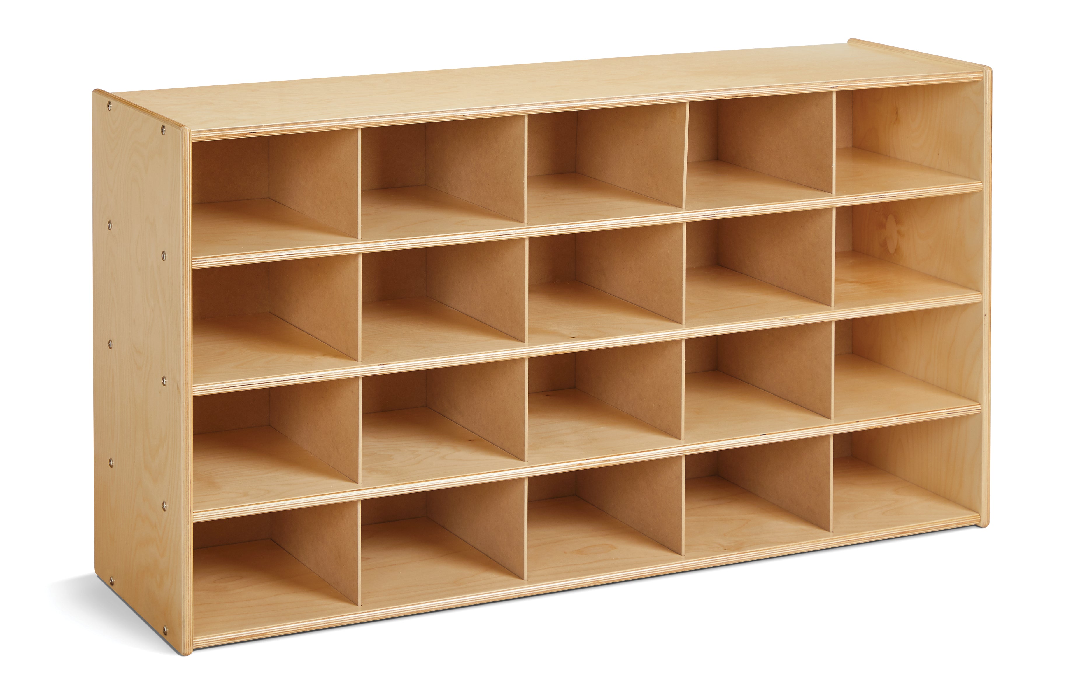 Young Time® 20 Cubbie-Tray Storage - with Clear Bins