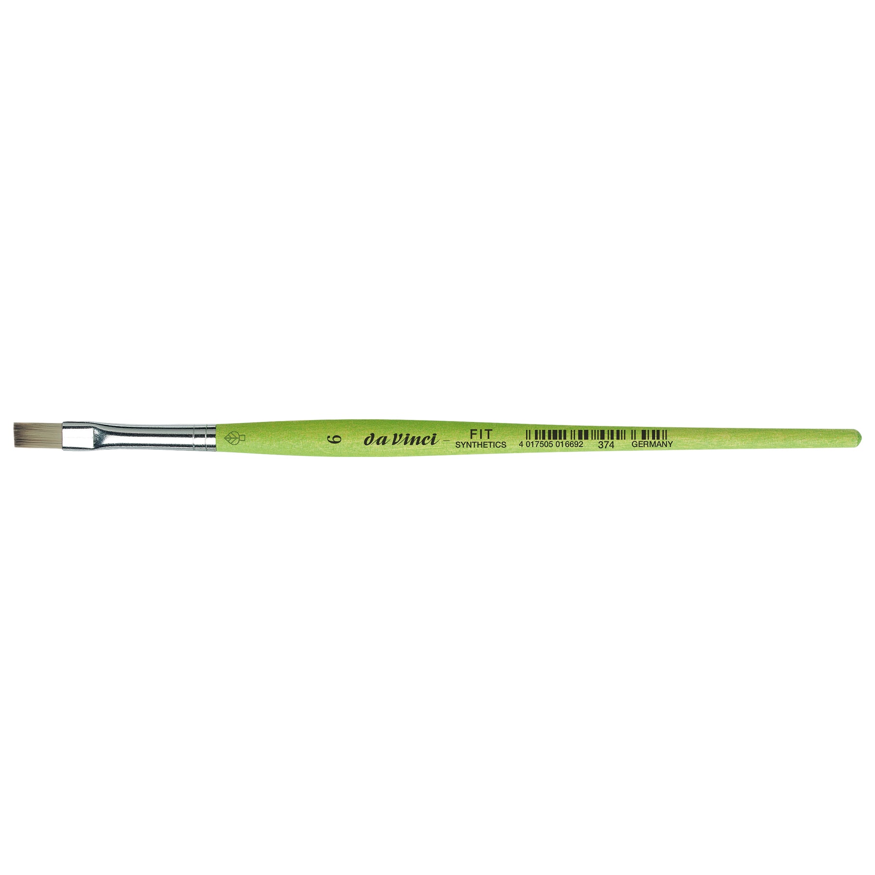 FIT Synthetics Student Brush, Synthetic, Acrylic & Tempera, Flat, Series 374, Size 6