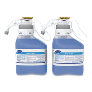Virex II 256 Diversey Virex II 1-Step Disinfectant Cleaner - For Multi Surface, Multipurpose - Concentrate - 47.3 fl oz (1.5 quart) - Minty Scent - Disinfectant, Deodorant, Antibacterial, Rinse-free - Blue - 1 Each