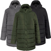 Youth Hooded Puffer Winter Coat - 4 Colors - Medium - 10 in the Pack