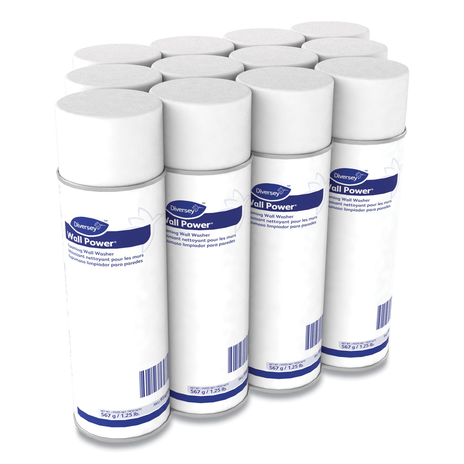Ready-To-Use - 20 oz (1.25 lb) - Floral, Cherry Scent - Scrub-free, Color-free - Yellow - 12 / Carton