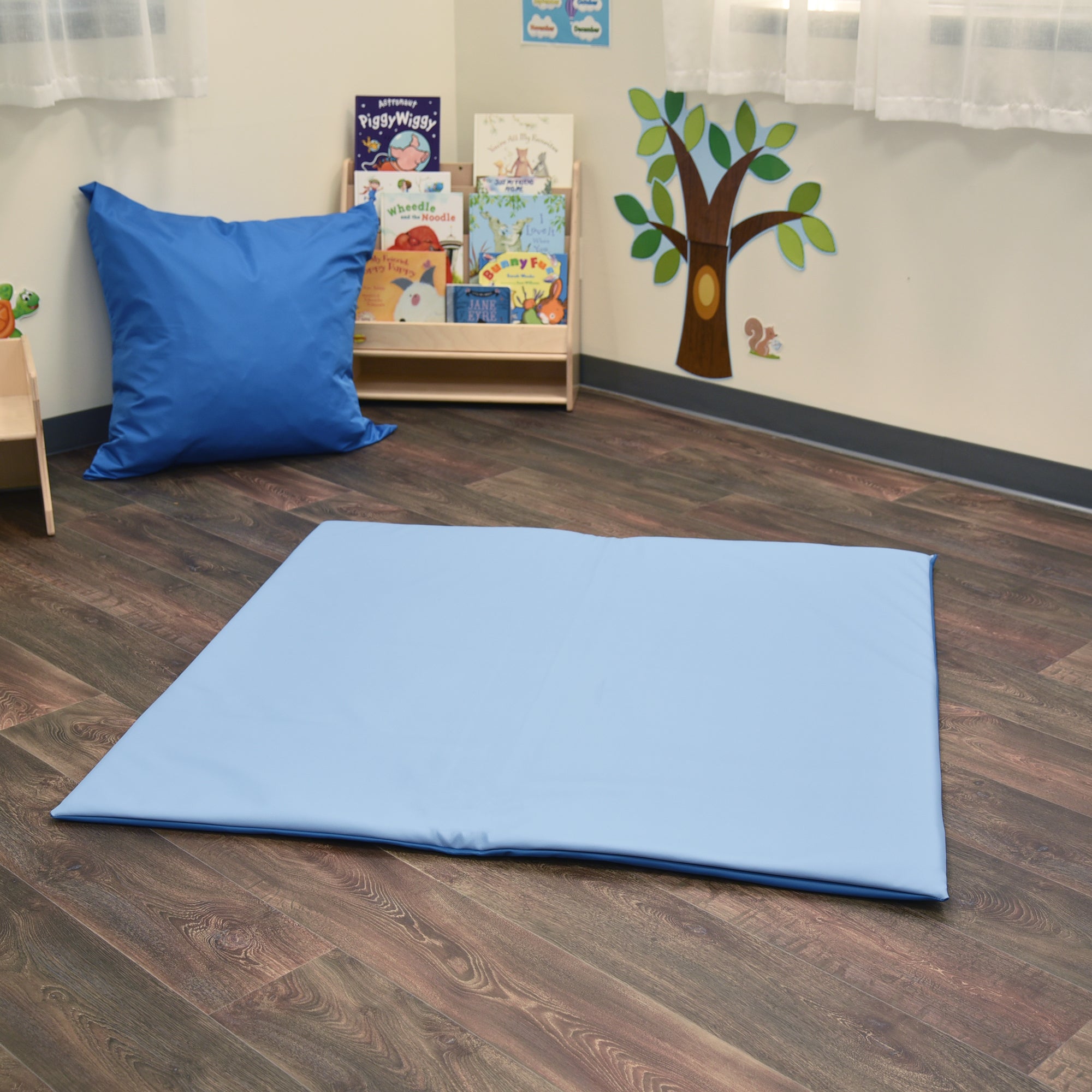 Two Tone Activity Mat - Deep Water/Sky Blue